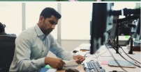Professional at work